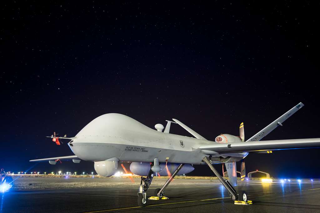 An MQ-9 Reaper, belonging to the 432nd Wing/432nd Air - NARA & DVIDS ...