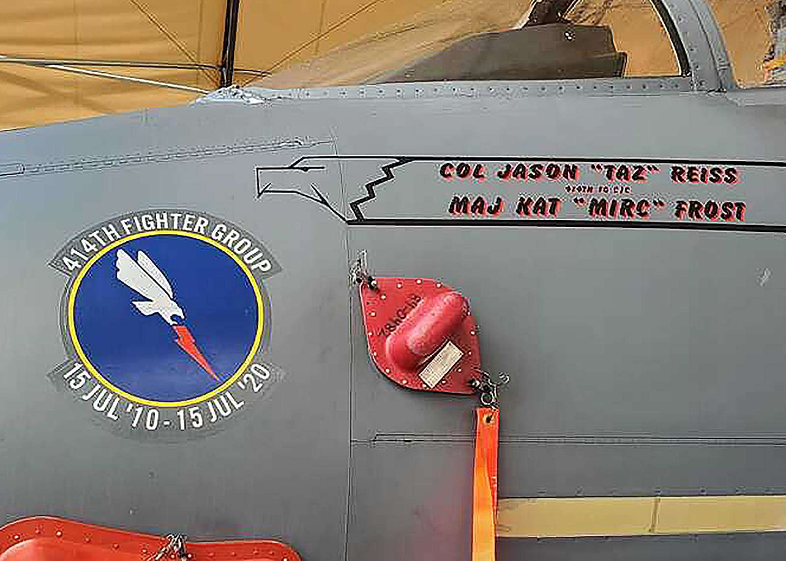 Nose Art Signifying The 10 Year Anniversary Was Added 4451ea 1600 