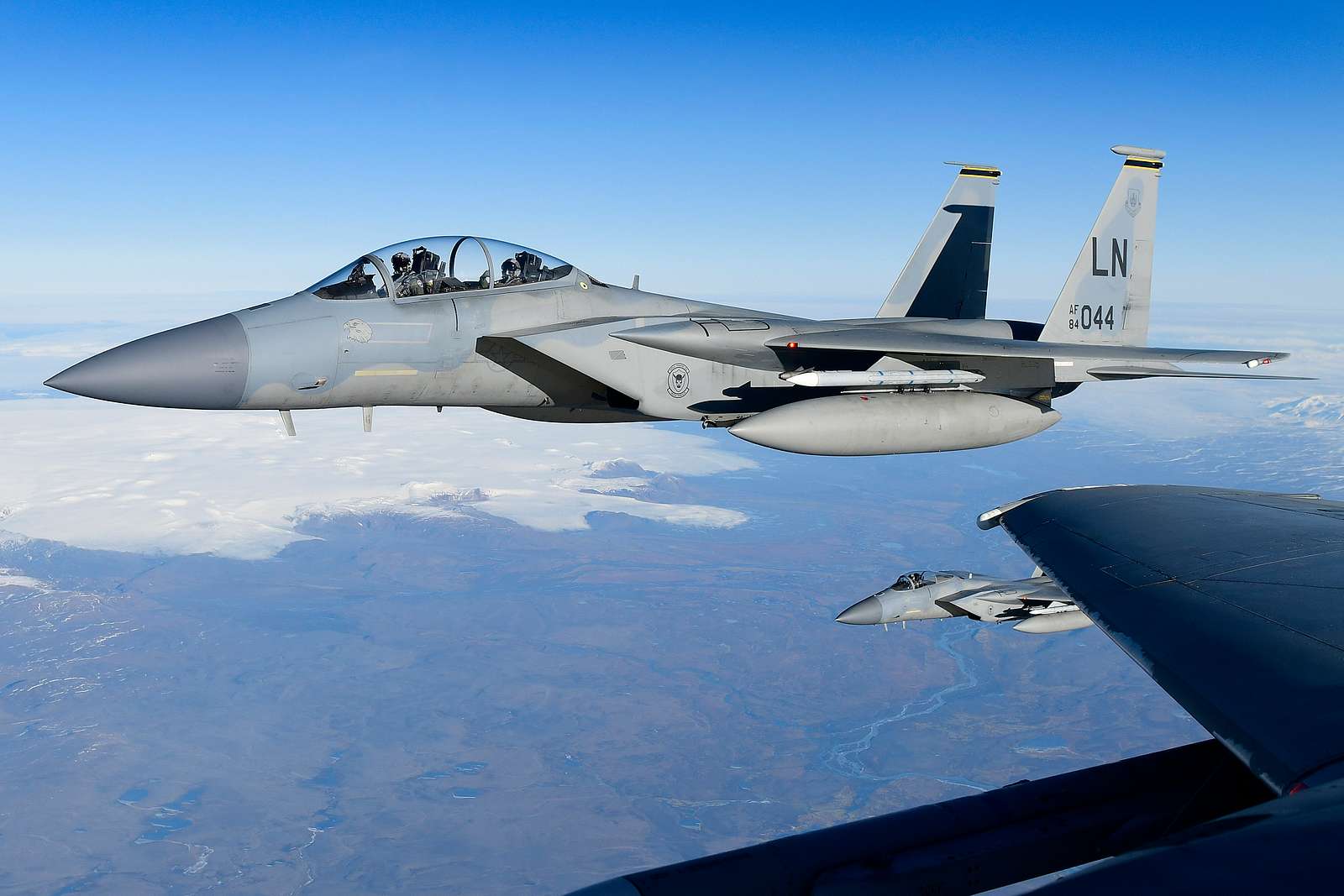 Flyover at the Field of Dreams > 185th Air Refueling Wing