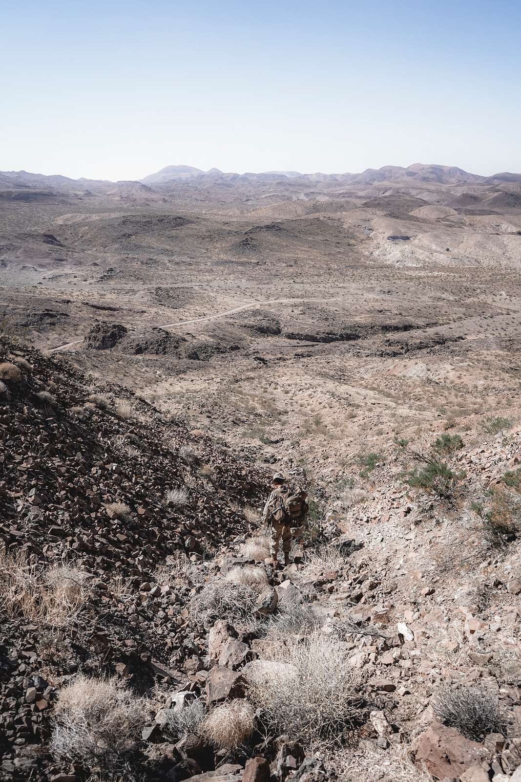 A U.S. Marine with Kilo Company, 3d Battalion, 3d Marines, - NARA ...