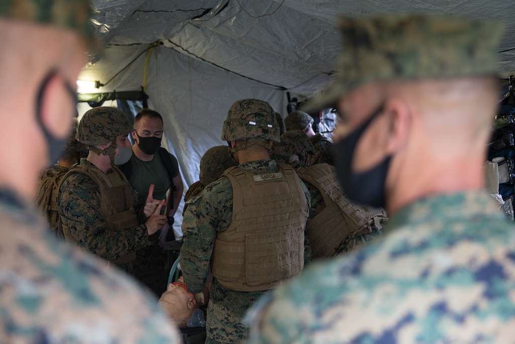 U.S. Marine Corps Brig. Gen. Brian Wolford right NARA DVIDS