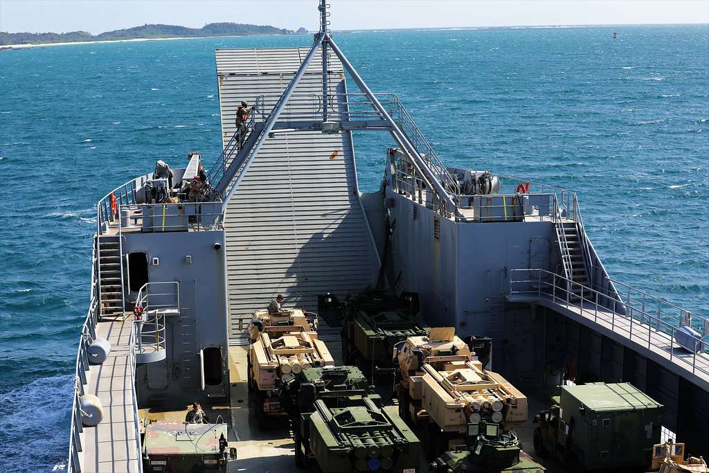 Logistics Support Vessel-4 Lt. Gen. William B. Bunker, - PICRYL ...