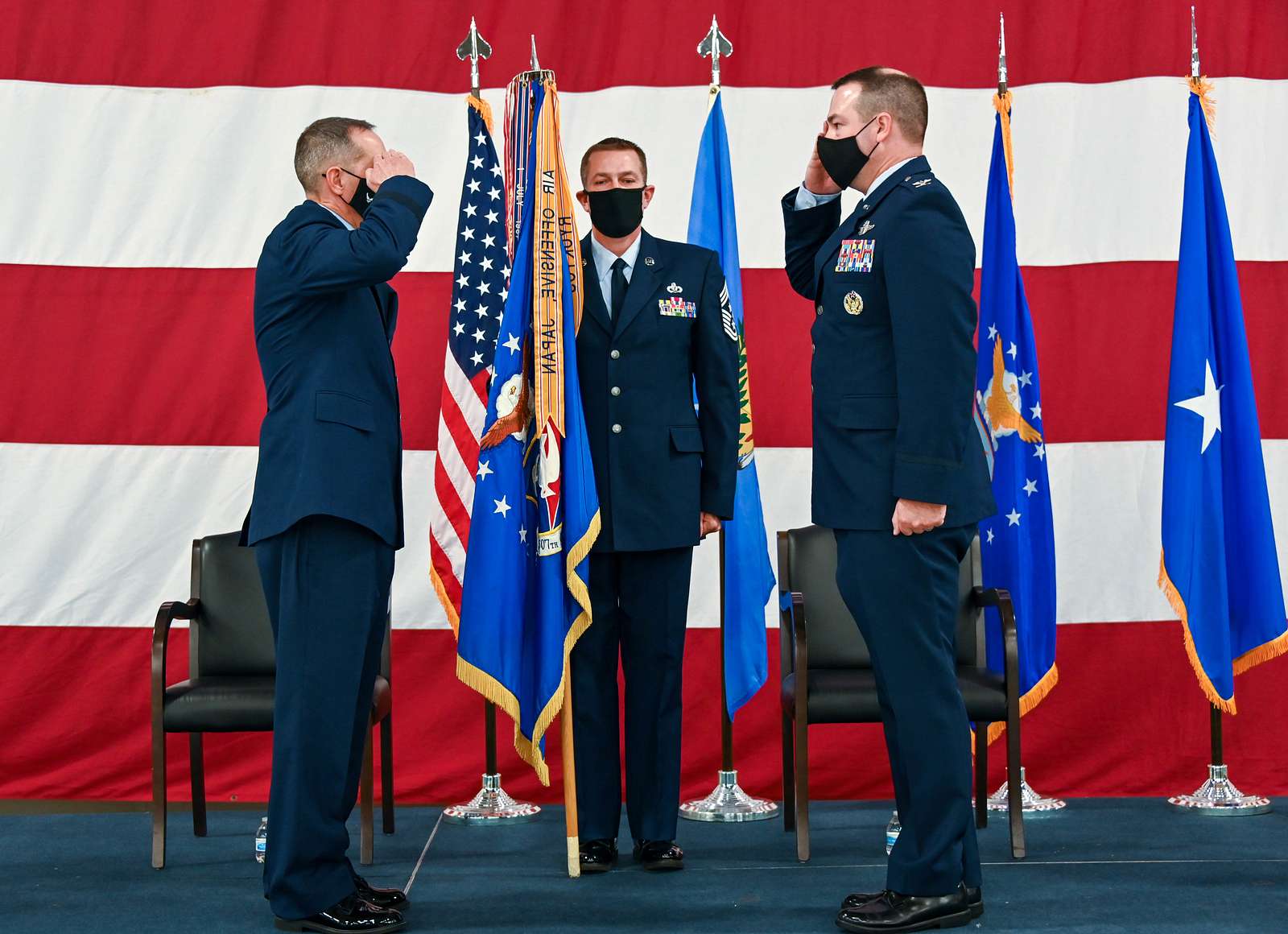 Col. Michael Parks, 507th Air Refueling Wing commander, - NARA & DVIDS ...