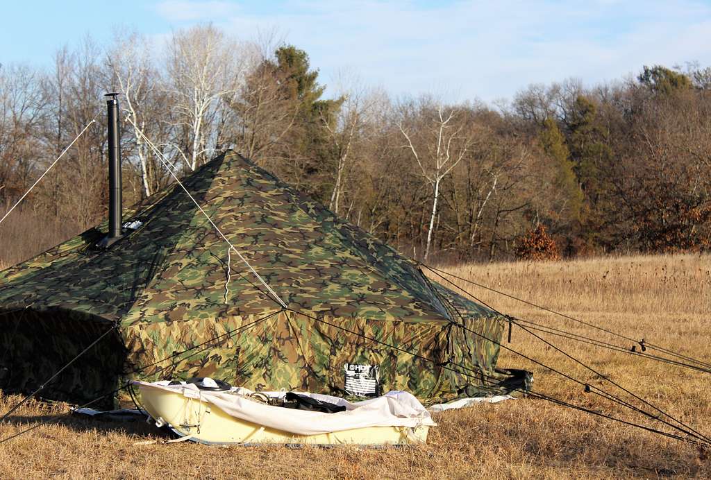 Soldiers learn to build Arctic tents during cold weather training at Fort  McCoy