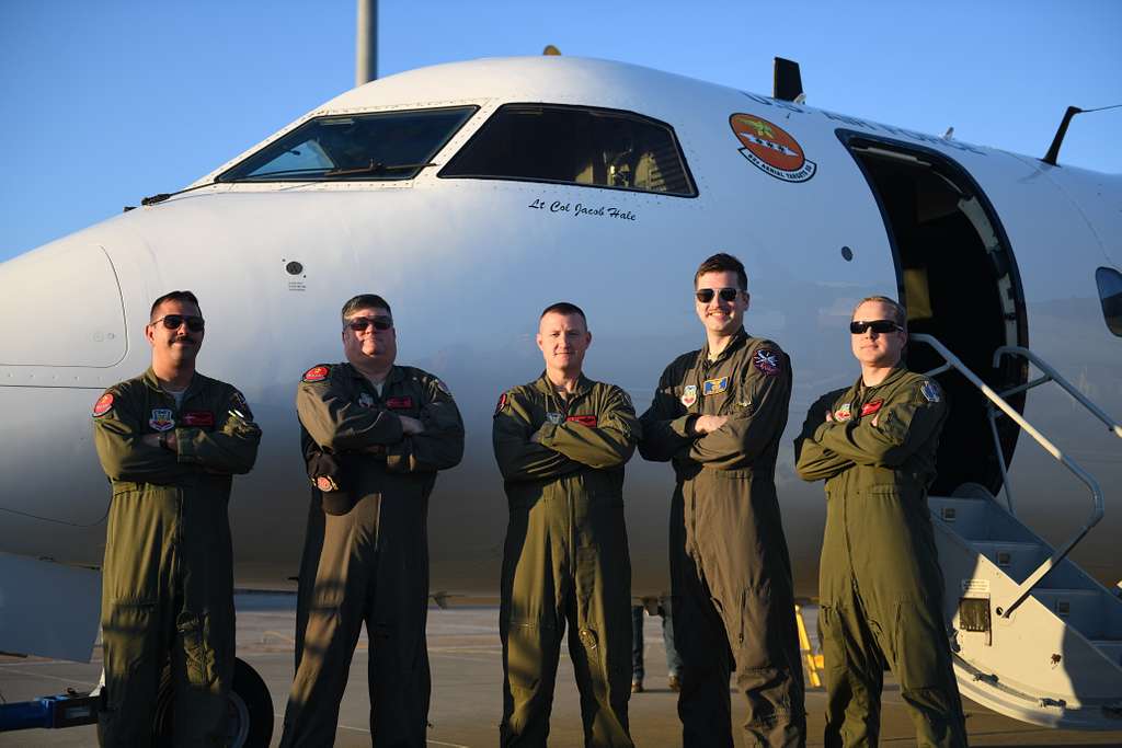 The 82nd Aerial Targets Squadron E9-A Widget aircrew - PICRYL - Public ...