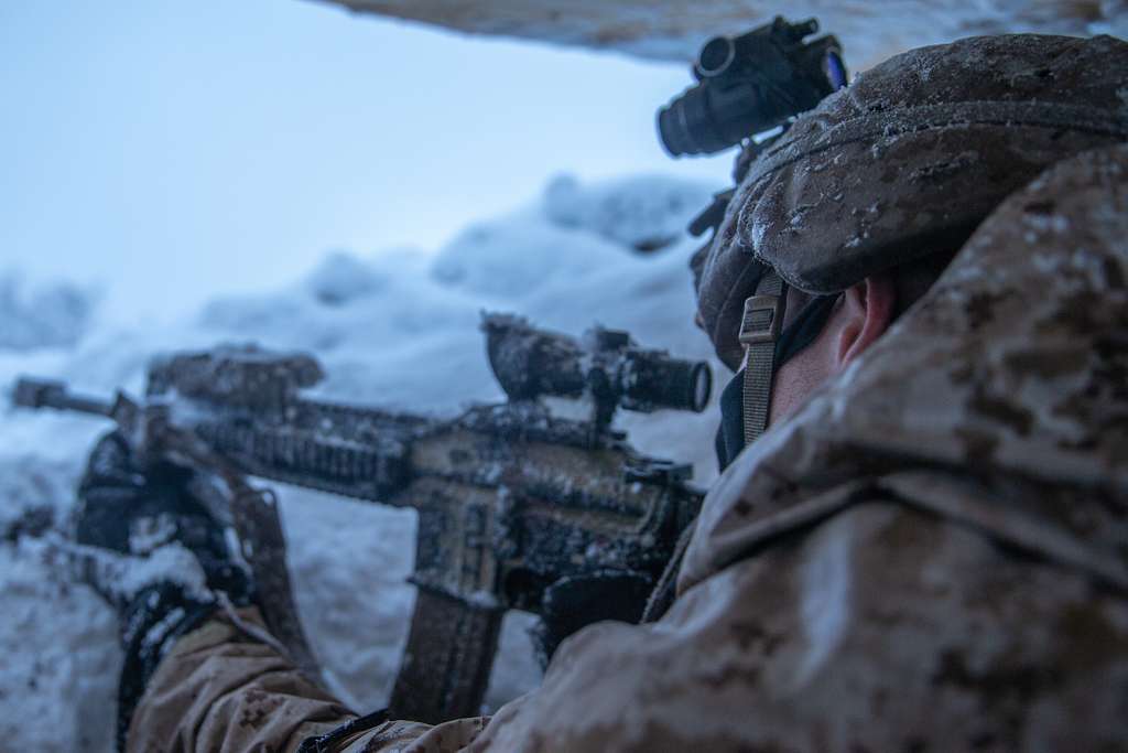 U.S. Marine Corps Lance Cpl. Michael Jones, an infantryman - NARA ...