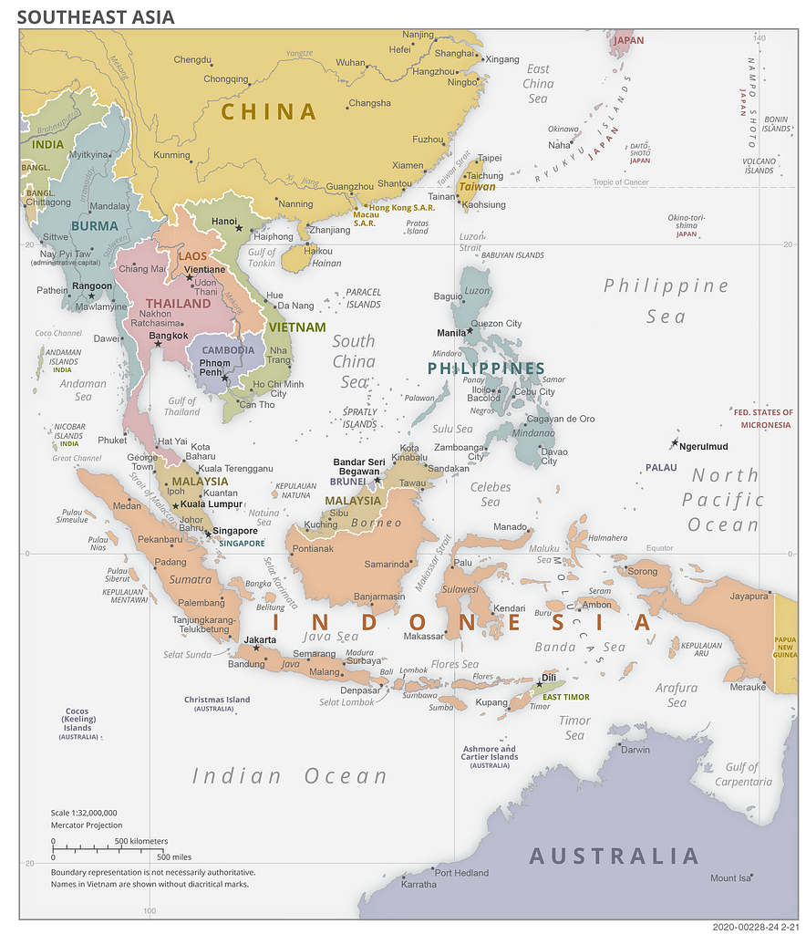 Maps - The World Factbook