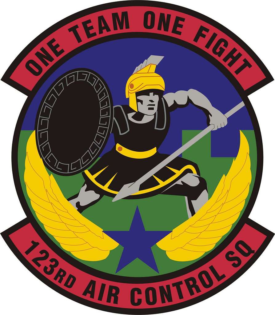 This is the emblem of the 123rd Air Control Squadron. - PICRYL Public ...