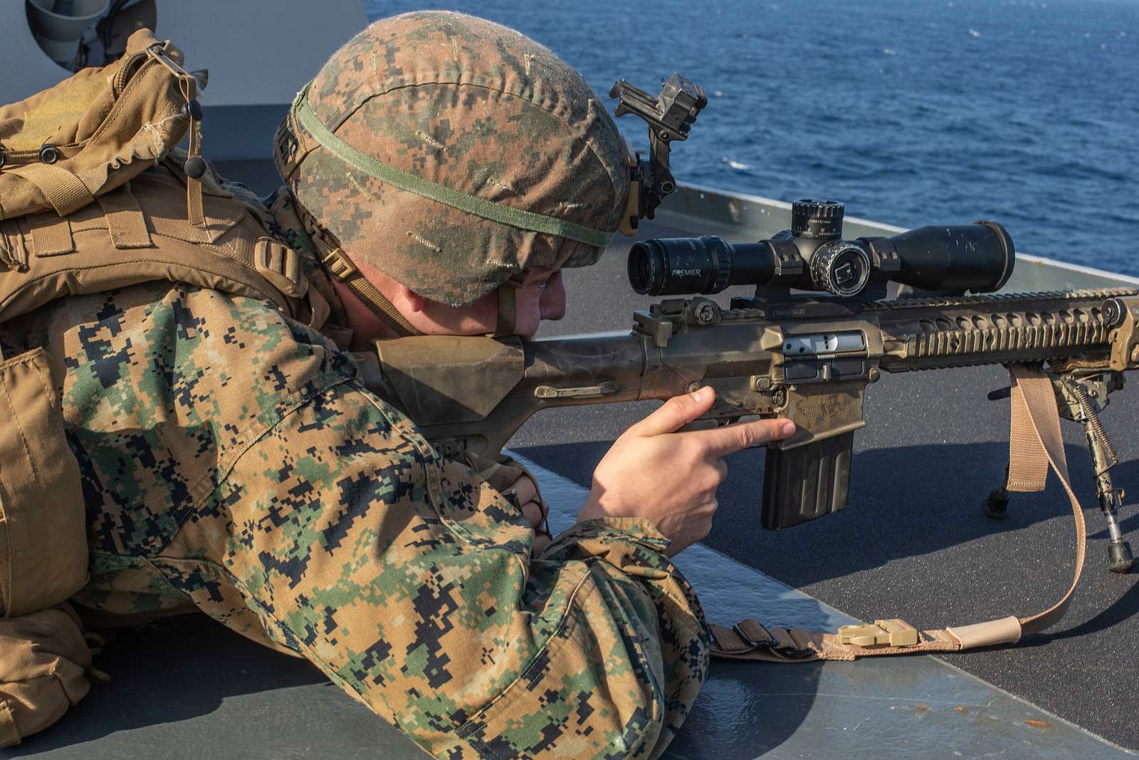 Marine Snipers With Scout Sniper Platoon Rd Battalion Nara Dvids Public Domain Archive