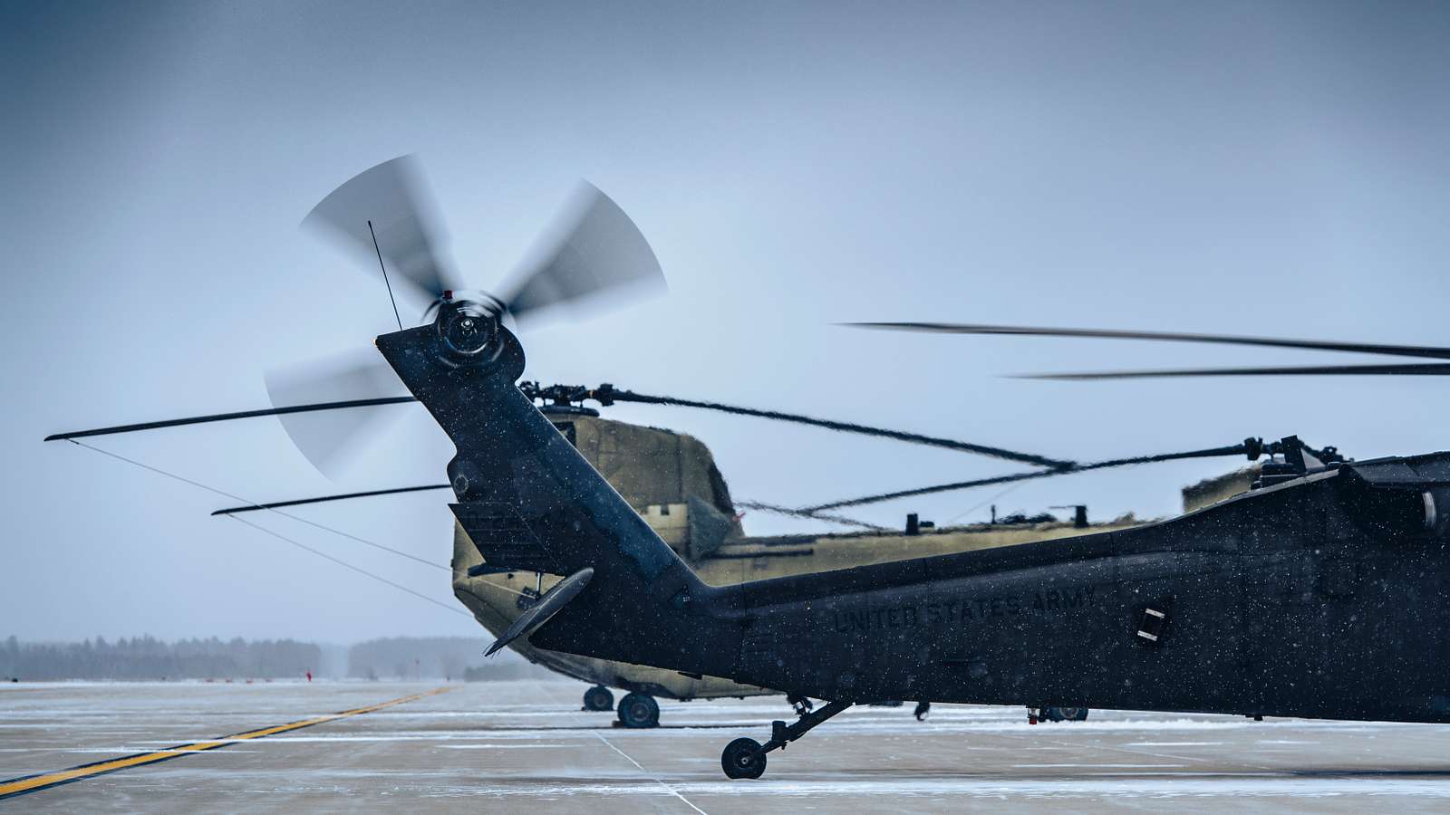 A UH-60 Blackhawk Helicopter From Company B, 1st Battalion, - NARA ...