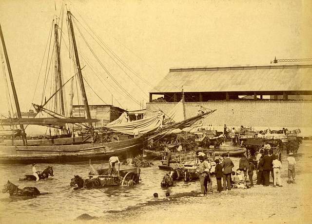 149 Archivo General de la Nación Argentina 1890 Buenos Aires, carro  irrigante Stock Photo - Alamy