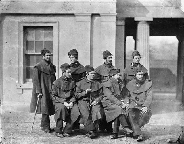 Crimean War Scots Fusilier Guards Convalescing From Wounds Received In   Crimean War Scots Fusilier Guards Convalescing From Wounds Received In The 72ec58 640 