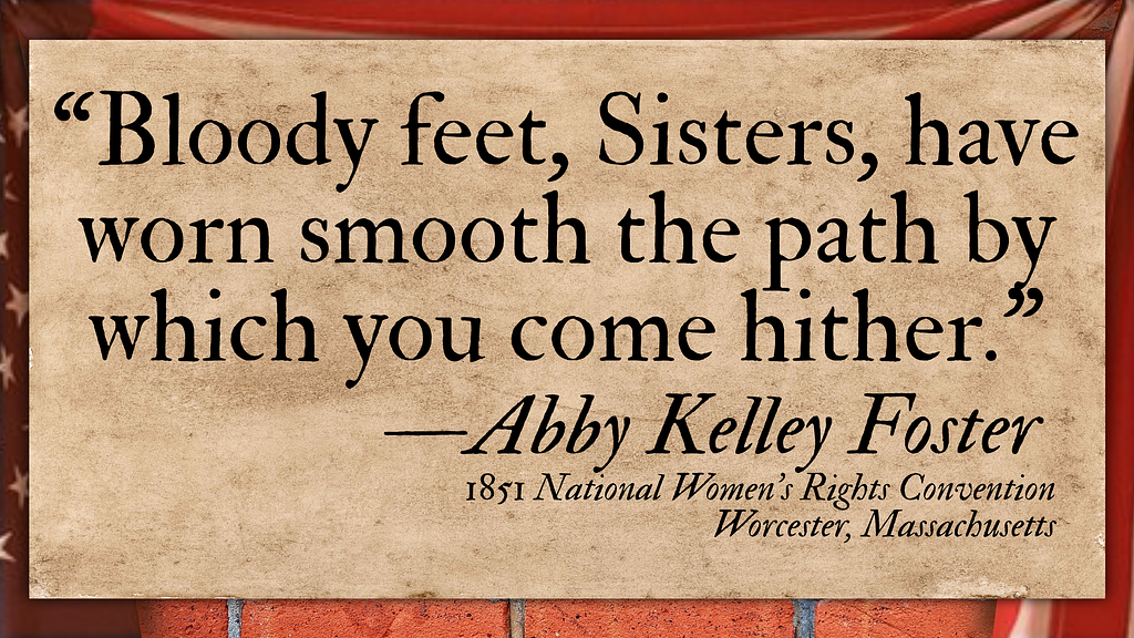 Places of Abby Kelley Foster (U.S. National Park Service)