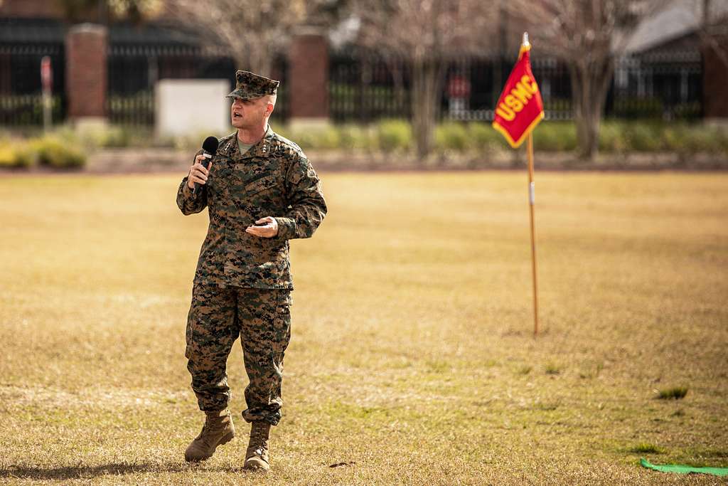Sgt. Maj. Carlos Ruiz, outgoing sergeant major of 4th - PICRYL