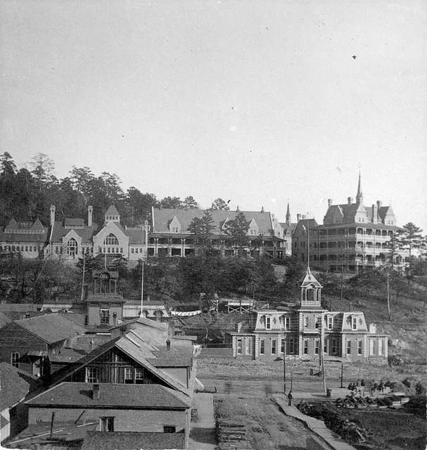 Rammelsberg Bathhouse, late 1800s, Hot Springs Arkansas - PICRYL Public ...