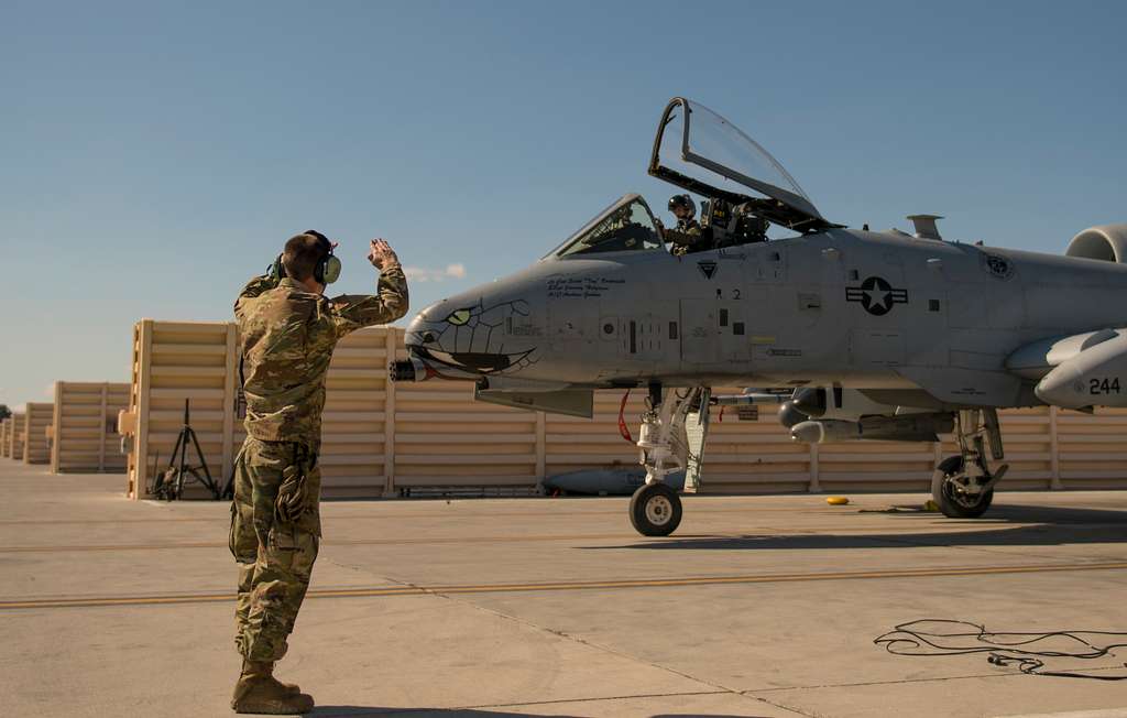 U.S. Air Force Staff Sgt. Aaron Brewer, an aircraft - PICRYL Public ...