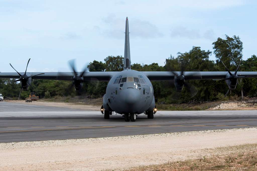 A C-130J Super Hercules assigned to the 36th Airlift - NARA & DVIDS ...