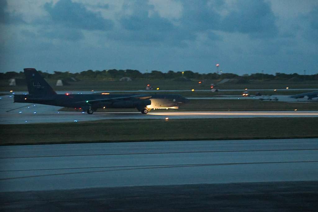 A U.S. Air Force Boeing B-52 Stratofortress From Barksdale - NARA ...