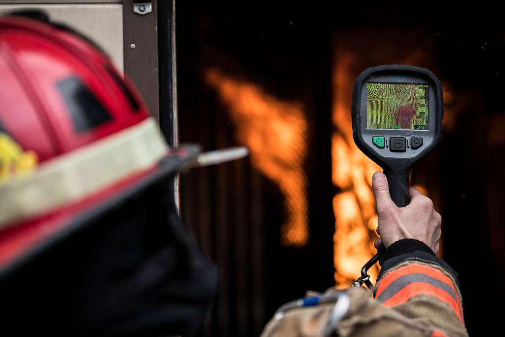 Amber Turek, a fire captain with the 1st Special Operations - NARA ...