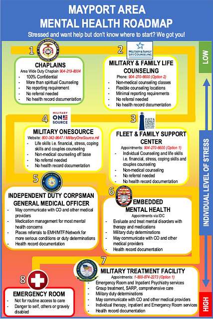 A Graphic Depicting Mental Health Roadmap In The Mayport - PICRYL ...