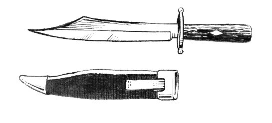 bowie knife clip art