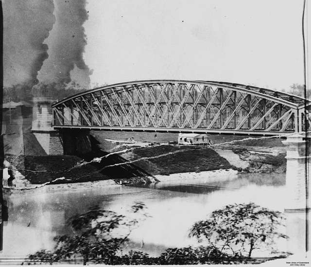 Coomera River Ferry and construction of the road bridge