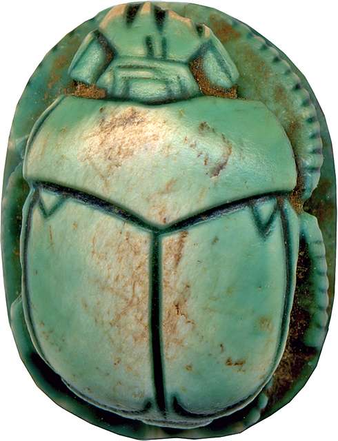 Egyptian - Scarab of Thutmose IV - Walters 4273 - Back - PICRYL ...