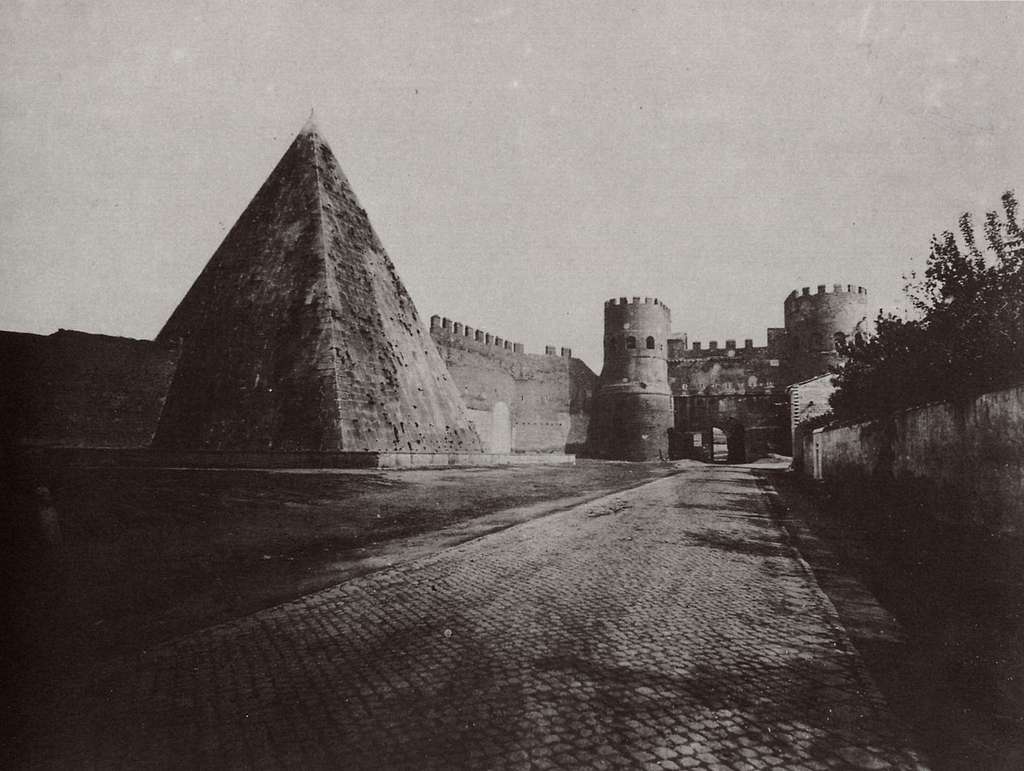 15 Historical Images Of The Pyramid Of Caius Cestius Rome Image