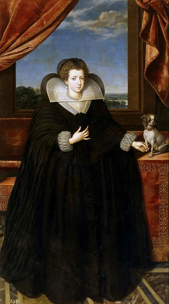Image of Anne of Austria (1601-1666) queen of France, wife of king