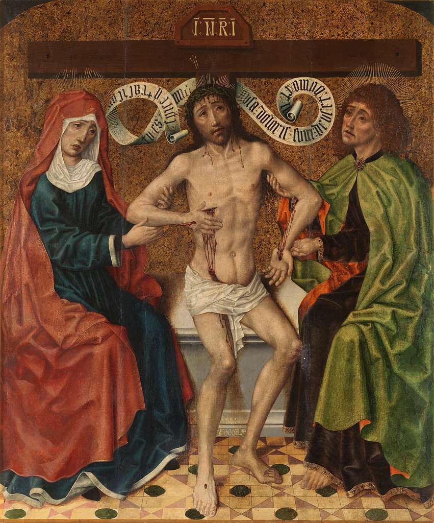medieval paintings of men