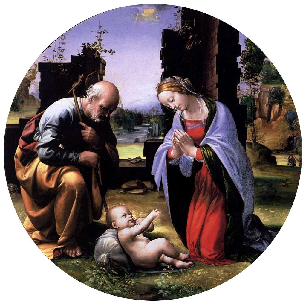 pietro perugino nativity clipart