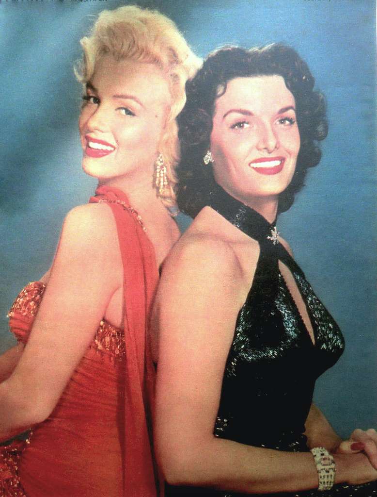 Marilyn Monroe Jane Russell 1953 - PICRYL - Public Domain Media