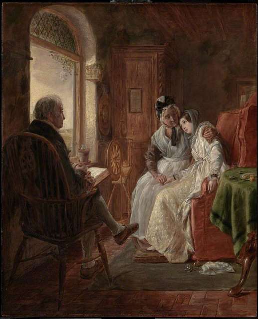 John Callcott Horsley (1817–1903) - The Pride Of The Village - N00446 ...