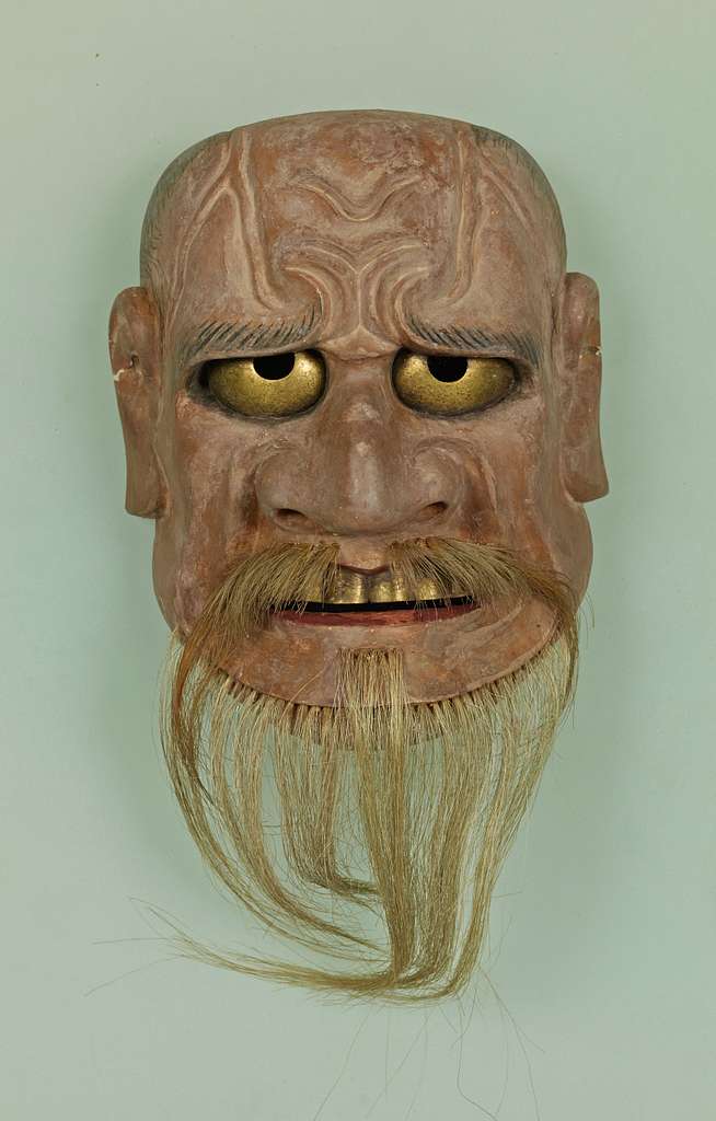 ancient japanese shikami masks