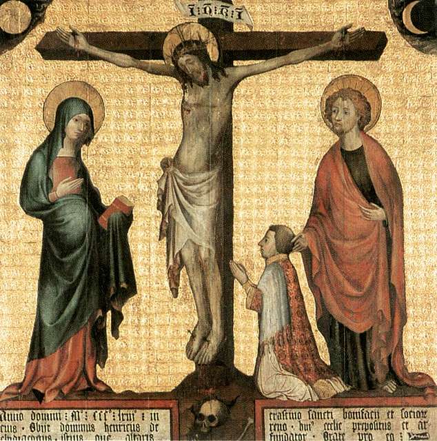 a 14th century cross
