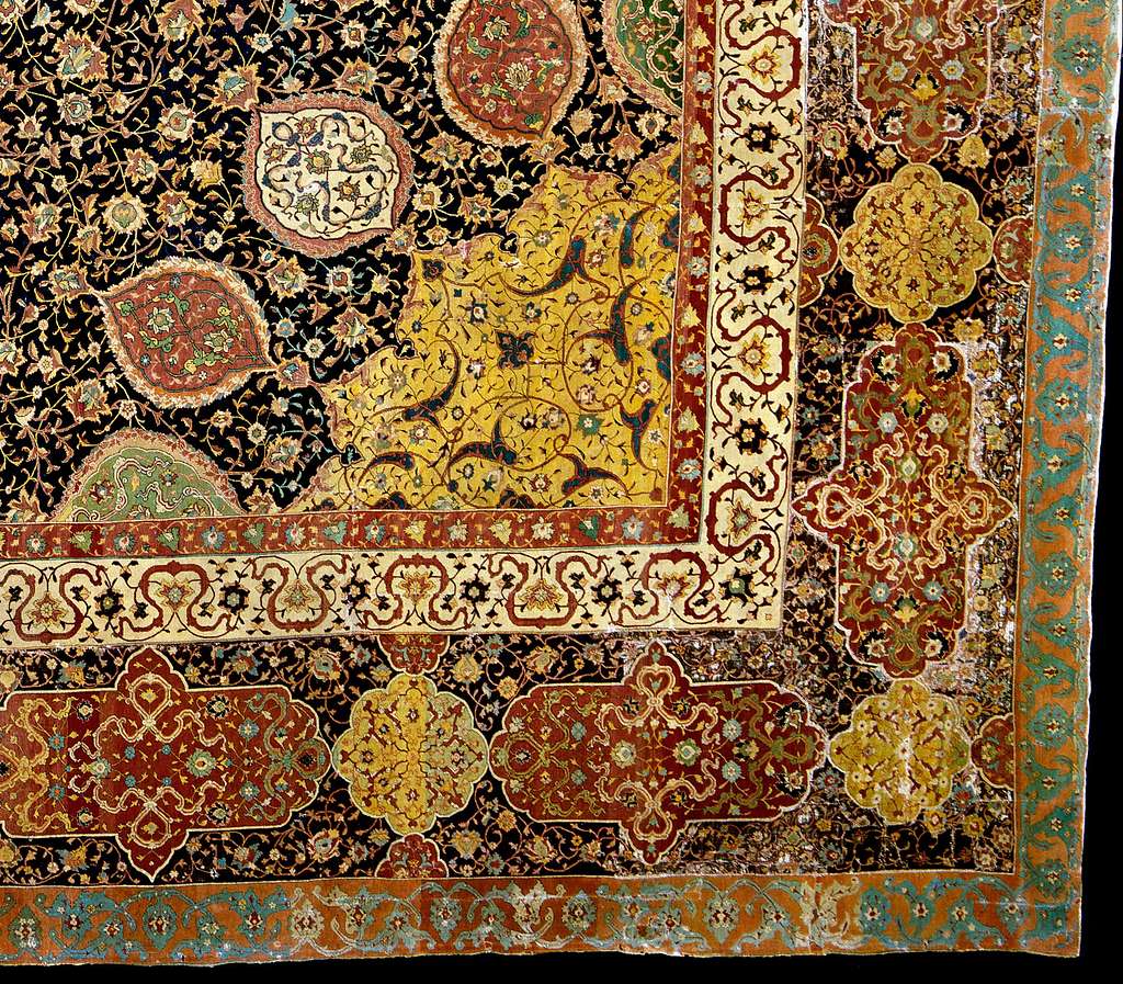 The Ardabil Carpet Google Art Project Corner Picryl Public Domain Media Search Engine