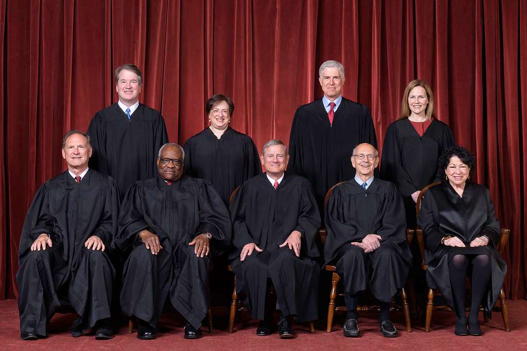 Supreme Court of the United States - Roberts Court 2020 - PICRYL - Public  Domain Media Search Engine Public Domain Search
