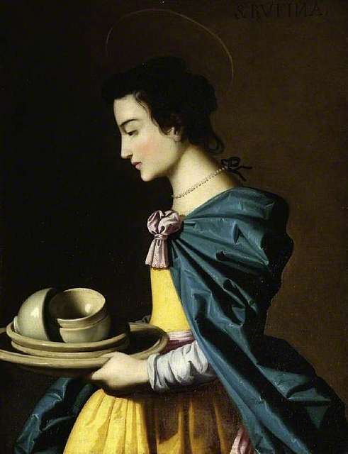 Francisco de Zurbarán (1598-1664) (studio of) - St Rufina - M.83 -  Fitzwilliam Museum - PICRYL - Public Domain Media Search Engine Public  Domain Search