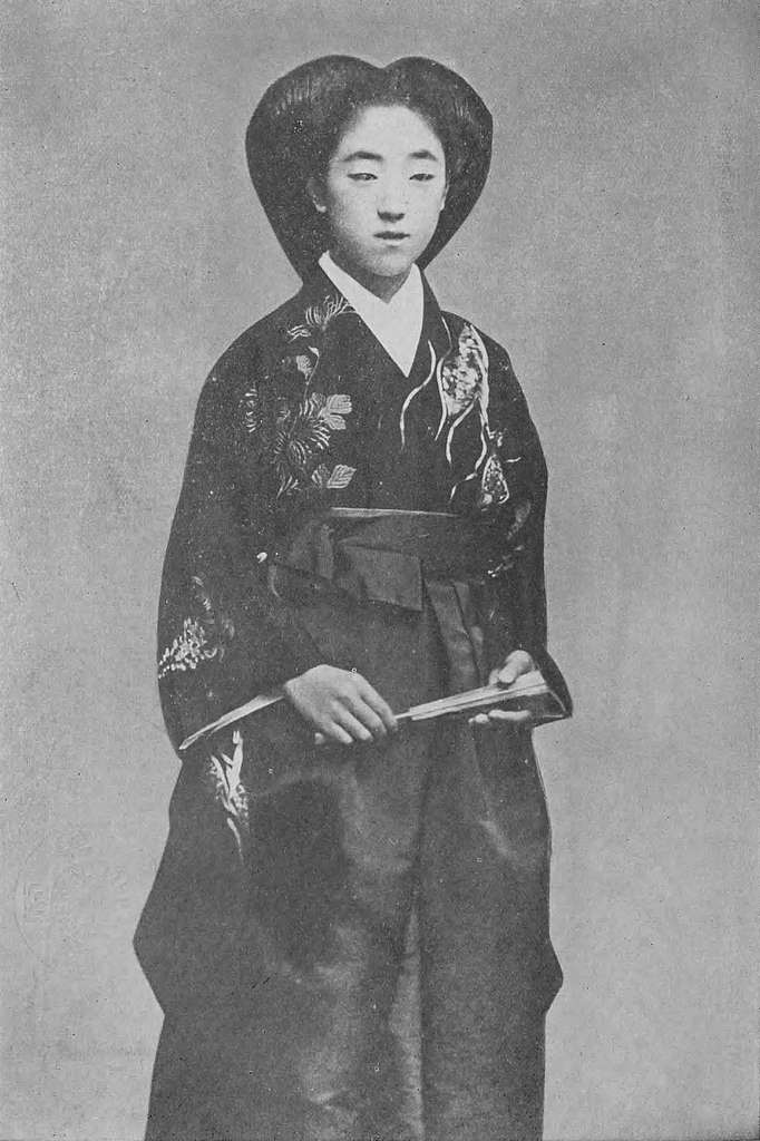 Princess Nagako of Kuni 1918-2. 1910s Japan, public domain image 