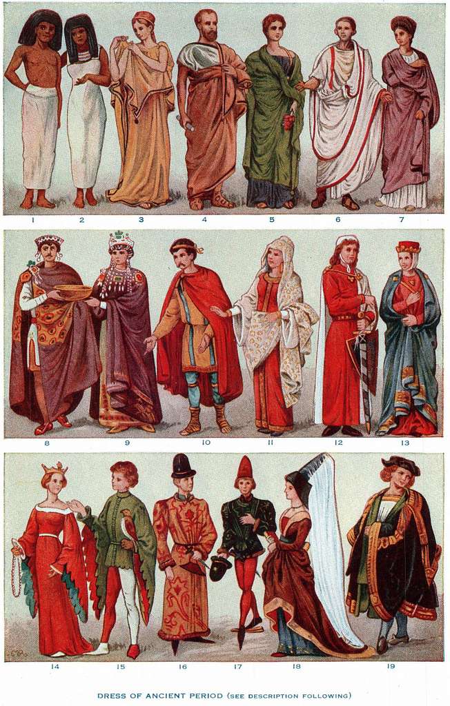 Byzantine Fashions  Byzantine fashion, Celtic clothing, Ancient roman  clothing