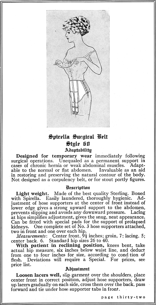 Spirella Corsets 1913 Page 16 crop - PICRYL - Public Domain Media