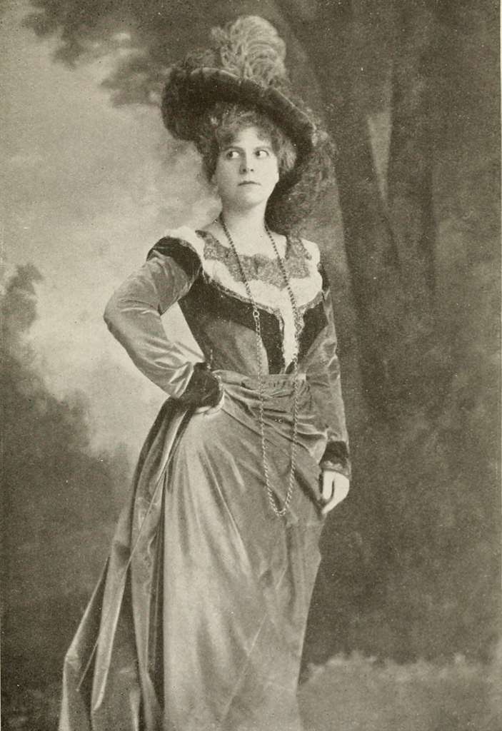 Jessie Millward as Lady Doura in My Lady's Lord - PICRYL Public Domain ...