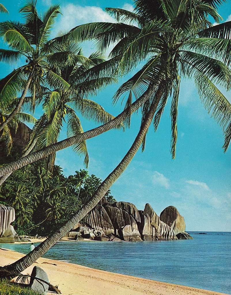 Anse Source d'Argent La Digue Seychelles 1970s - PICRYL - Public Domain ...