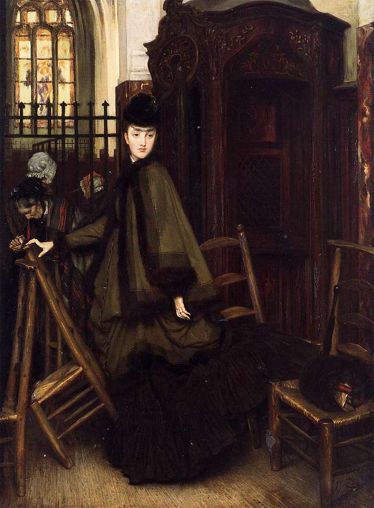 James Tissot In Church PICRYL Public Domain Media Search