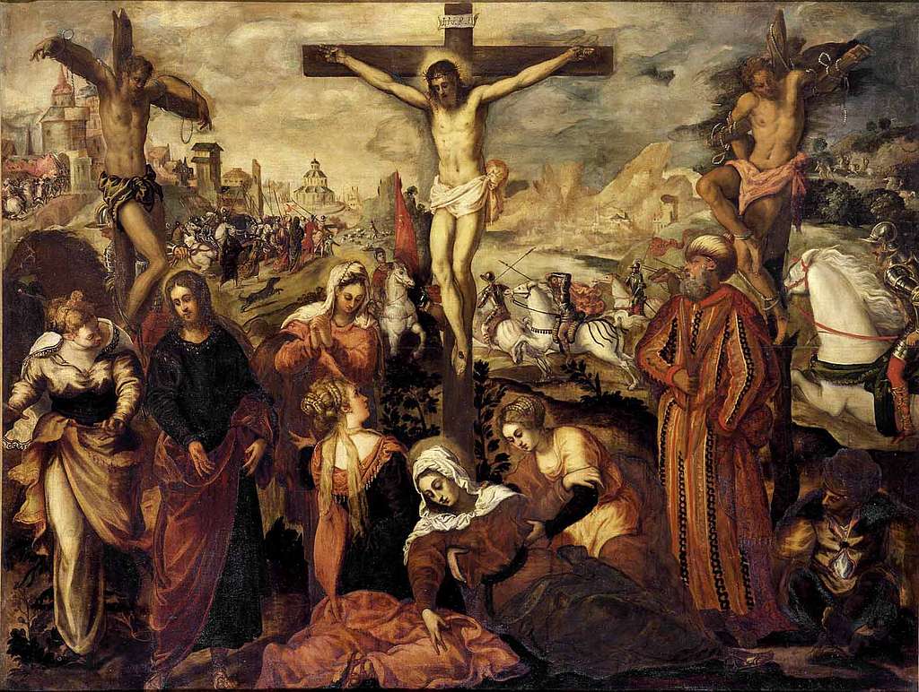 jesus on the cross painting renaissance