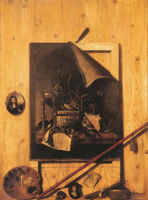 Trompe l'oeil by GIJSBRECHTS, Cornelis Norbertus