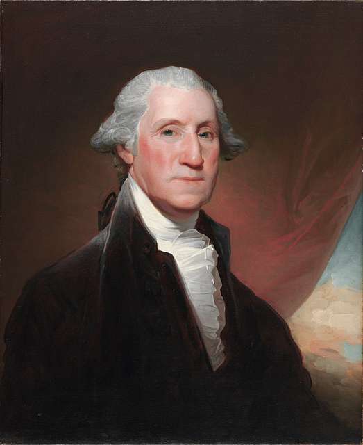 Gilbert Stuart - George Washington (1732-1799) - H631 - Harvard Art ...