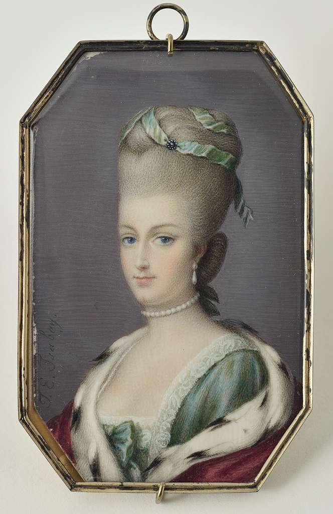 Portrait of Marie Antoinette Painting by Jean-Baptiste Andre