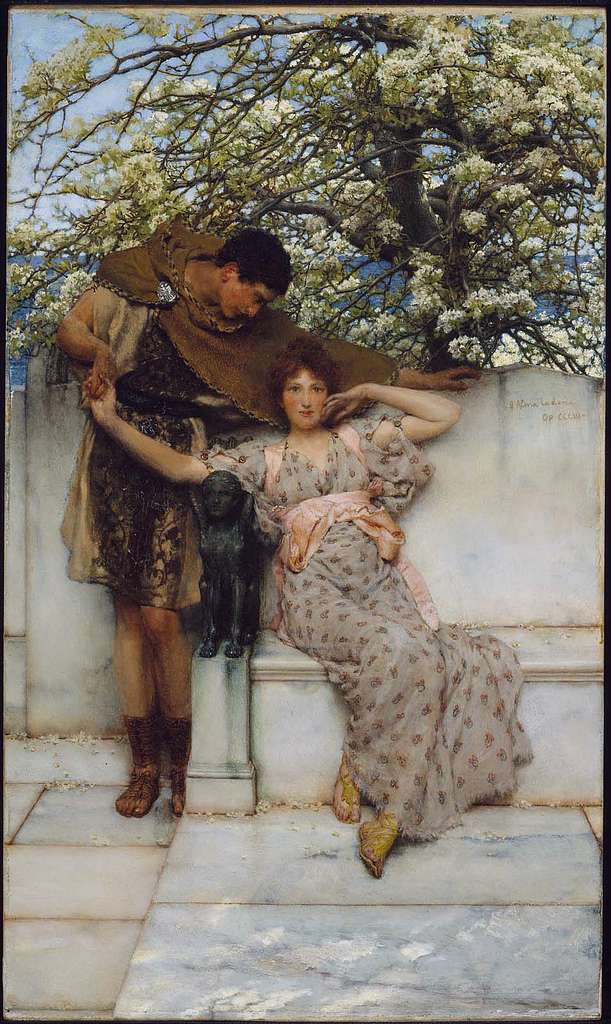 Sir Lawrence Alma-Tadema - Promise of Spring - RES.39.94 - Museum