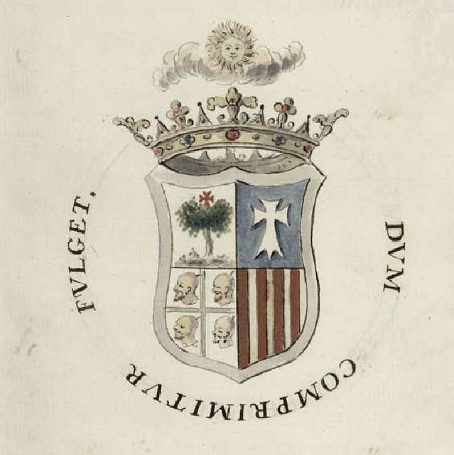 Escudo Que Figura En La Segunda Parte Del Patronado De Calatayud 